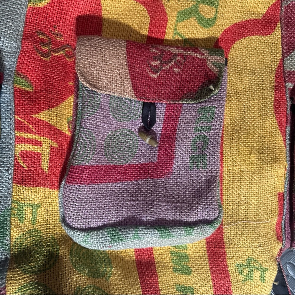 Multicolor Bohemian Backpack - Picture 2 of 15